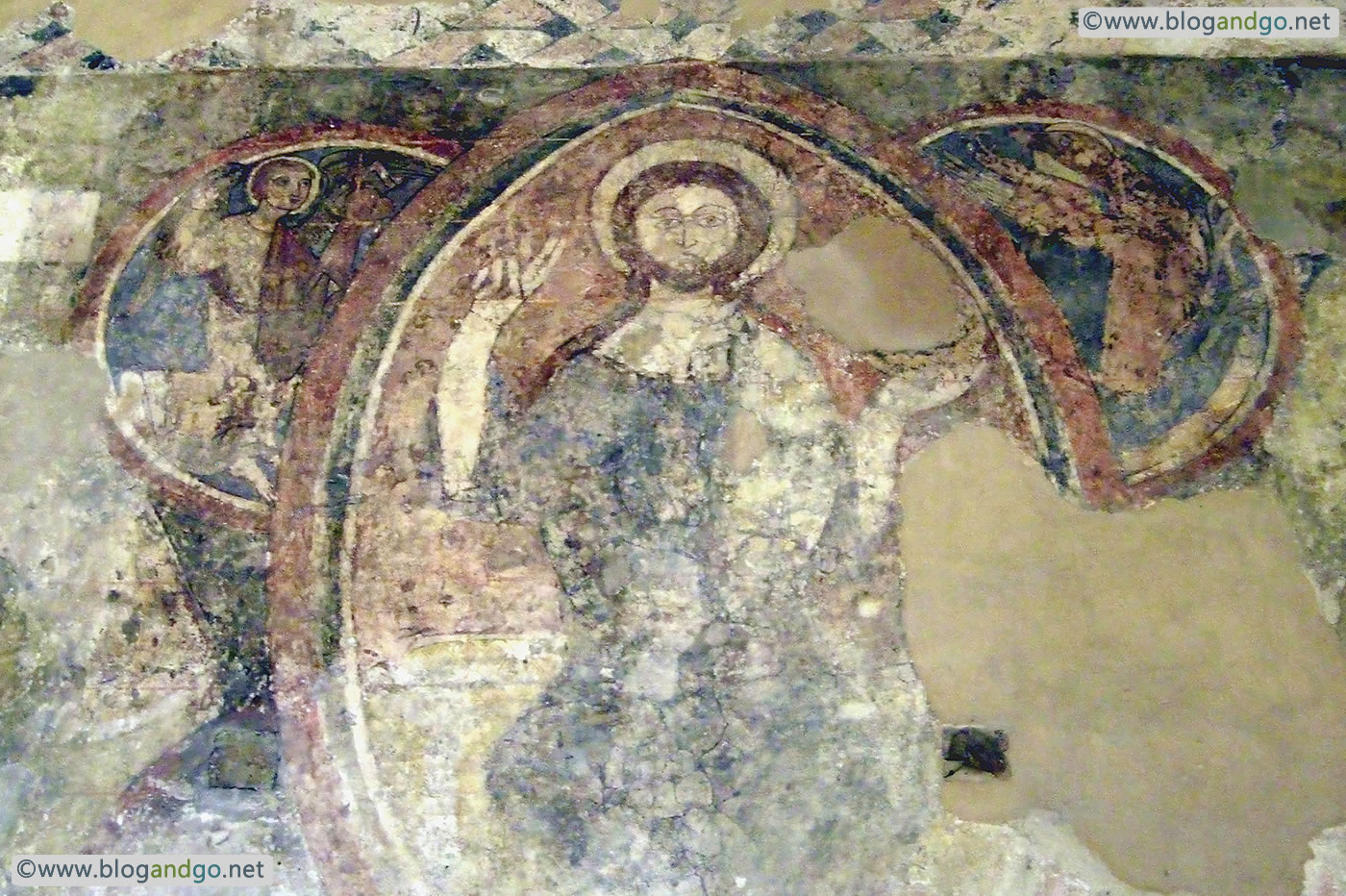 Canterbury - Fresco in Eastbridge Hospital of Saint Thomas